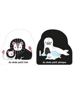MON PREMIER LIVRE POUSSETTE EN NOIR ET BLANC - AU DODO - Auzou 2