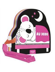 MON PREMIER LIVRE POUSSETTE EN NOIR ET BLANC - AU DODO - Auzou