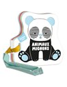 MON PREMIER LIVRE POUSSETTE EN NOIR ET BLANC - ANIMAUX MIGNONS - Auzou