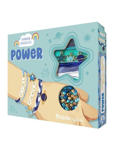 RAINBOW BRACELETS - POWER - Auzou