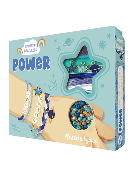 RAINBOW BRACELETS - POWER - Auzou