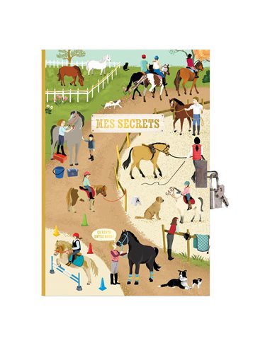 Journal Secret Équitation Cartes d'Art