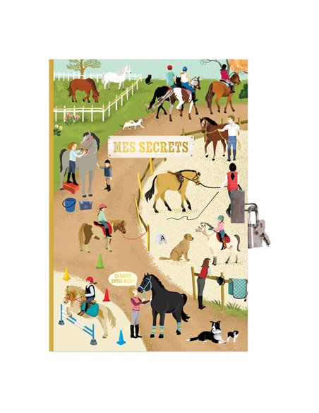 Journal Secret Équitation Cartes d'Art