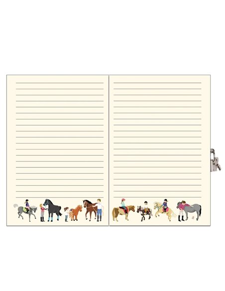Journal Secret Équitation Cartes d'Art