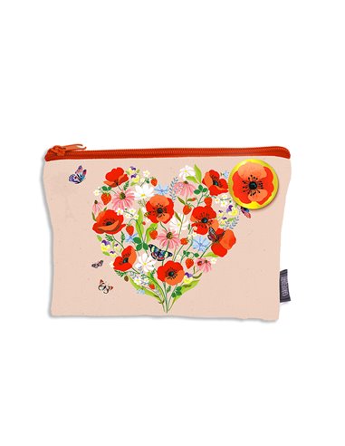 Pochette Coton Coquelicoeurs Cartes d'Art