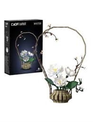 Tableau Floral Art Hiver CaDA