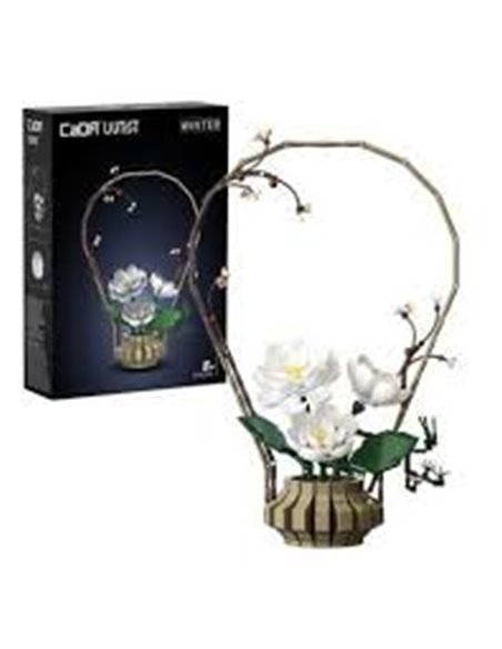 Tableau Floral Art Hiver CaDA