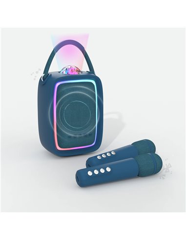 Enceinte Karaoké Singy Party Bleu Foncé  Mobility on Board