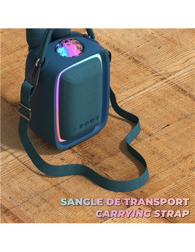Enceinte Karaoké Singy Party Bleu Foncé  Mobility on Board