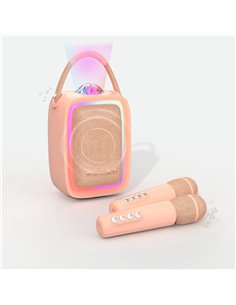 Enceinte Karaoké Singy Party Rose  Mobility on Board