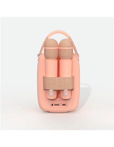 Enceinte Karaoké Singy Party Rose  Mobility on Board