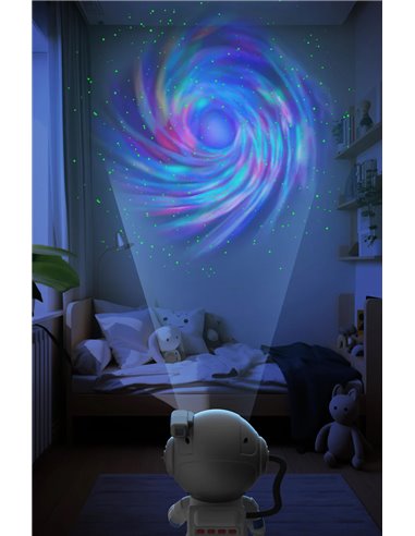 Lampe Veilleuse Stellar Light Argent  Mobility on Board