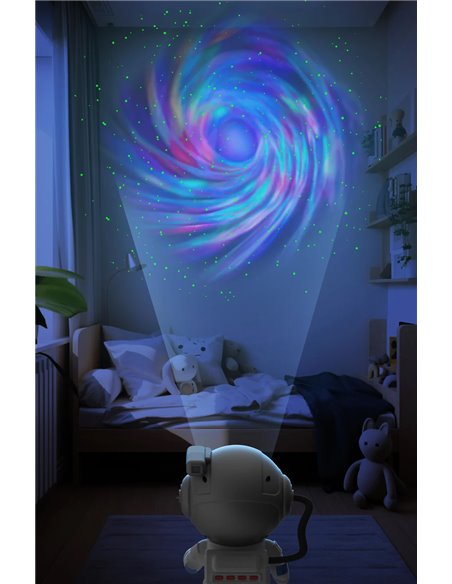 Lampe Veilleuse Stellar Light Argent  Mobility on Board