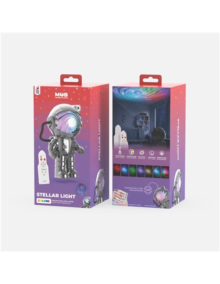 Lampe Veilleuse Stellar Light Argent  Mobility on Board