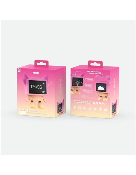 Réveil Enfant Dancing Clock Rose  Mobility on Board