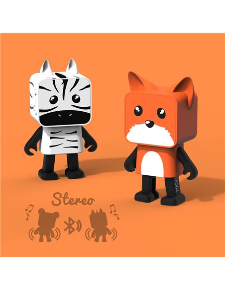 Enceinte Bluetooth Dancing Animals Renard  Mobility on Board