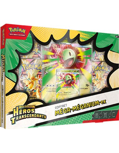 Coffret Pokémon - Héros transcendants Méga-Evolution