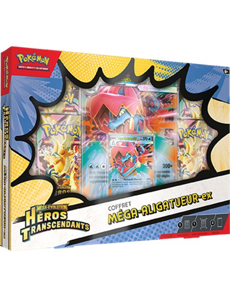 Coffret Pokémon - Héros transcendants Méga-Evolution