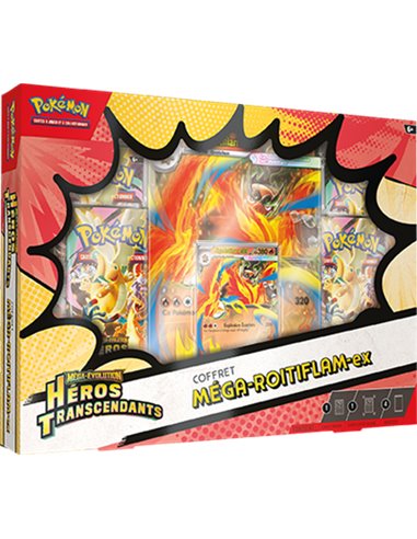 Coffret Pokémon - Héros transcendants Méga-Evolution