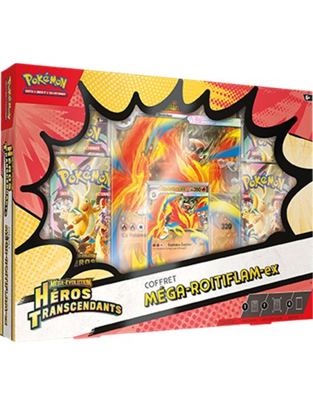 Coffret Pokémon - Héros transcendants Méga-Evolution