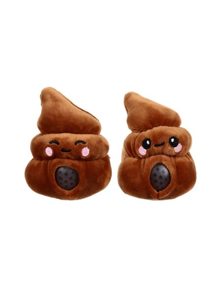 Jouet Peluché à Presser Queasy Squeezies - Crotte