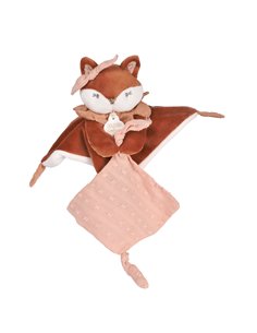 MINA - Doudou attache-sucette renard 2