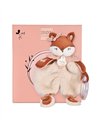 MINA - Doudou avec hochet renard