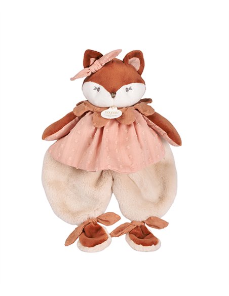 MINA - Doudou plat renard 29cm 