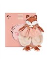 MINA - Doudou plat renard 29cm 