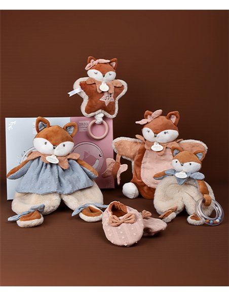 MINA - Boite à musique renard 16cm