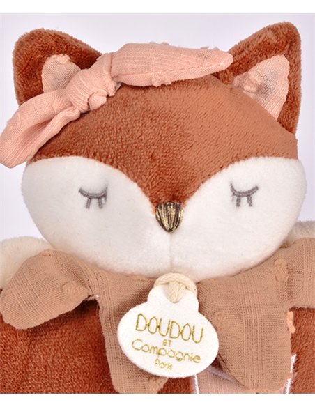 MINA - Boite à musique renard 16cm