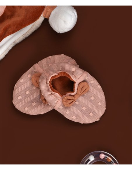 MINA - Coffret Doudou Chaussons renard