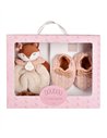MINA - Coffret Doudou Chaussons renard