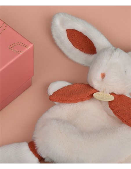 LAPIN BONBON - Doudou terracotta 25cm