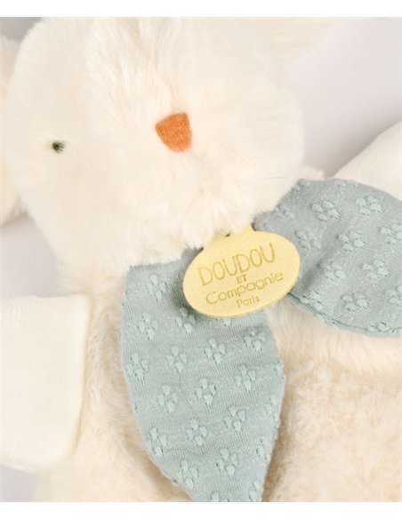 LAPIN BONBON - Doudou bleu gris 25cm