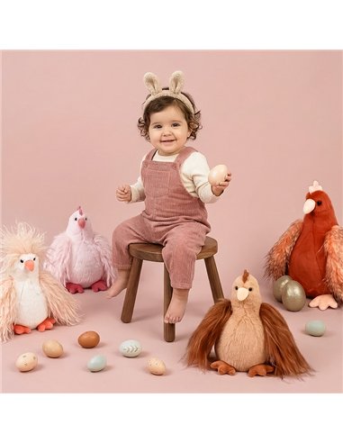 POULETTE et ses oeufs d'or 28cm - histoire d'ours