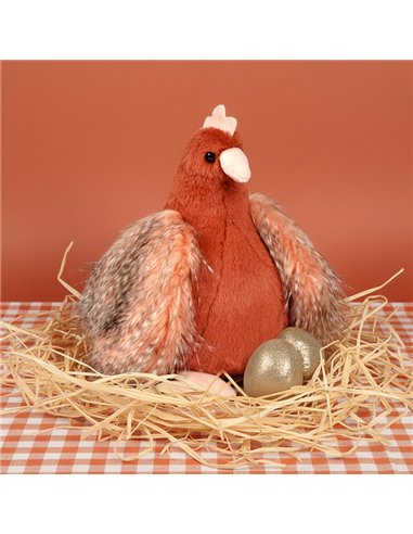 POULETTE et ses oeufs d'or 28cm - histoire d'ours