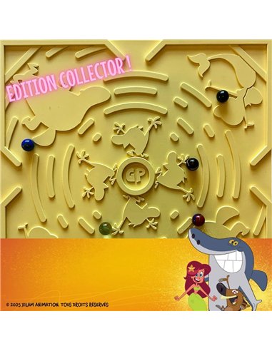 Game Plak' jeux de billes jaune édition collector "ZIG&SHARKO"