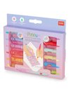 MEOW - SET DE 6 FEUTRES À DOUBLE POINTE - Legami