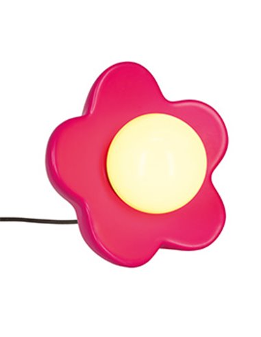 FLOWER POWER - LAMPE LED DE TABLE - MATTE PINK - Legami