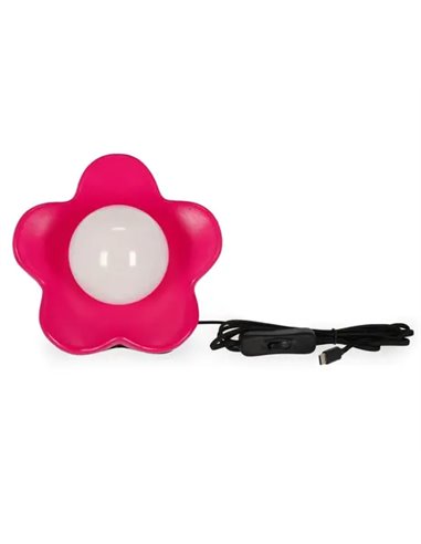 FLOWER POWER - LAMPE LED DE TABLE - MATTE PINK - Legami