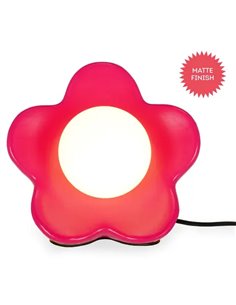 FLOWER POWER - LAMPE LED DE TABLE - MATTE PINK - Legami 2