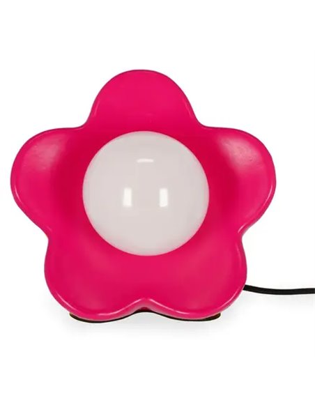 FLOWER POWER - LAMPE LED DE TABLE - MATTE PINK - Legami