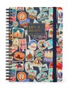 SPIRAL-BOUND NOTEBOOK - CAHIER LIGNÉ À SPIRALE - TRAVEL - Legami