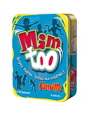 Mimtoo Family - Jeu de Mime Familial 6+ ans | 4-10 joueurs