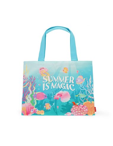 BEACH BAG - SAC DE PLAGE - SUMMER IS MAGIC - Legami