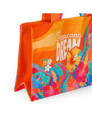 BEACH BAG - SAC DE PLAGE TROPICANA DREAM - Legami