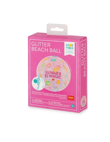 GLITTER BEACH BALL - SUMMER IS MAGIC - Legami
