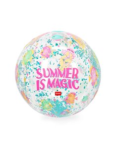 GLITTER BEACH BALL - SUMMER IS MAGIC - Legami