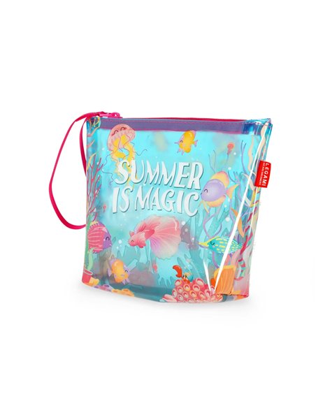 BEACH POUCH - POCHETTE DE PLAGE - SUMMER IS MAGIC - Legami